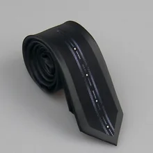 LAMMULIN мужские галстуки для костюма черные с светло-фиолетовой линией вертикальные полосы/горошек галстук серый кайма Дизайн Жаккардовый обтягивающий галстук 6 см