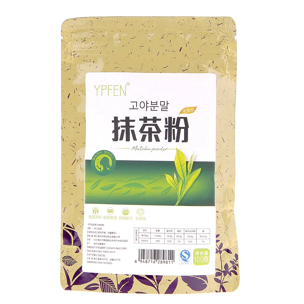 

100g Matcha Powder Natural Green Tea For Cake Slimming Losing Weight Waist Fat Burning Pure Natural Weight Loss