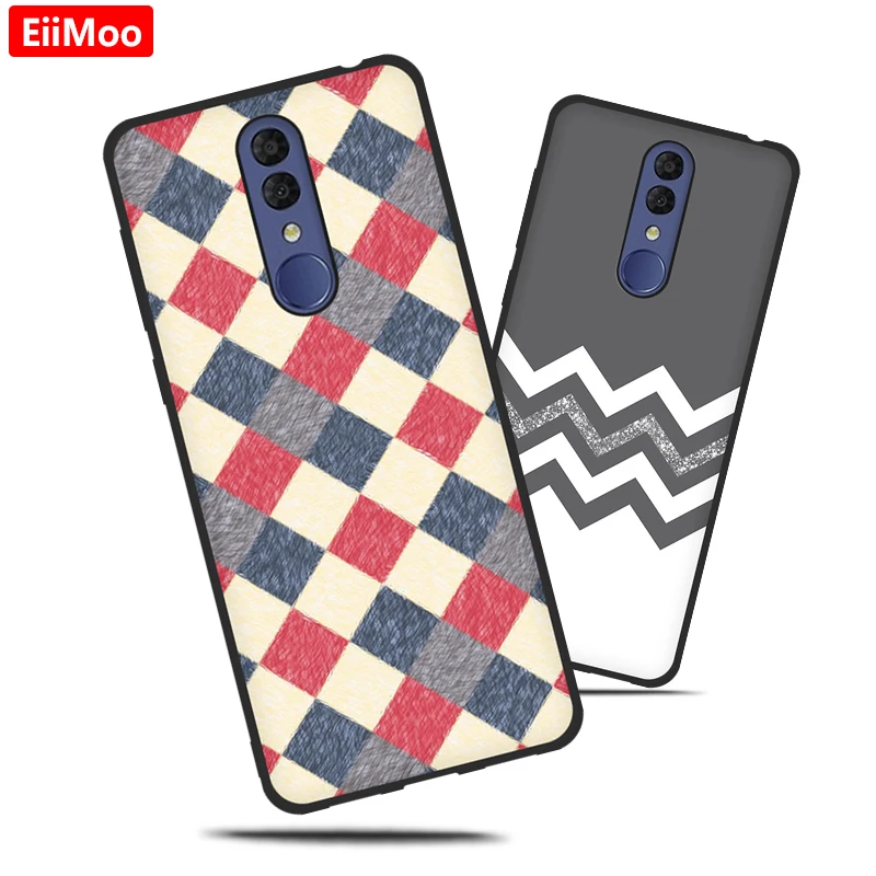 EiiMoo Мягкий силиконовый чехол из ТПУ для Alcatel 3 2019 5053Y 5053D 5053K телефона с