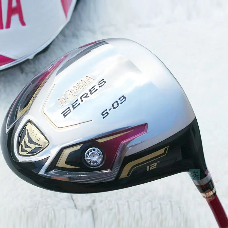 

New womens Golf clubs Honma S-03 Golf driver 12 loft Driver clubs with Graphite Golf shaft L flex Free shipping