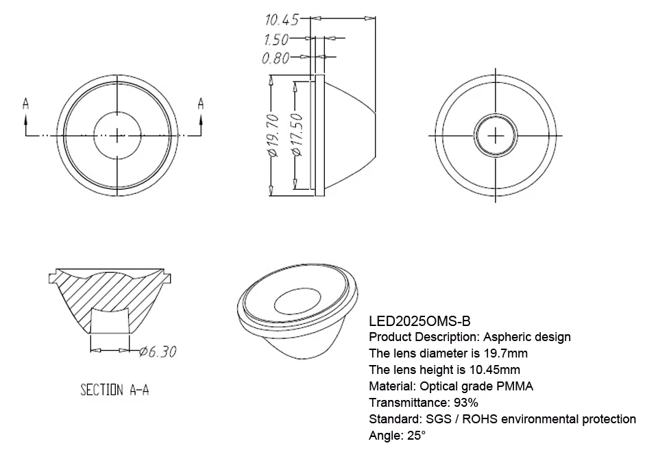 LED2025OMS-B