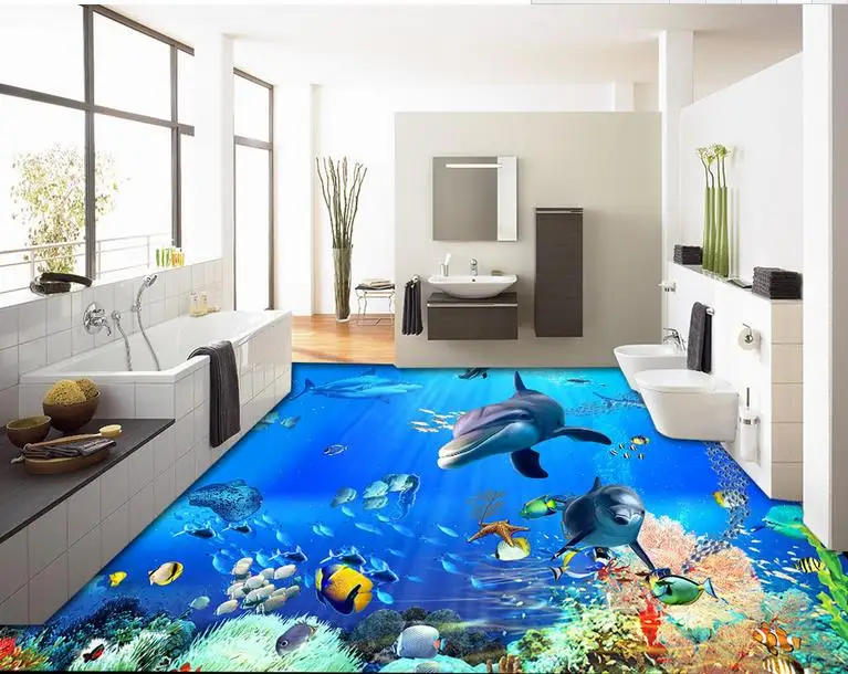 Piso 3d fondo de pantalla personalizado papel pintado moderno diseño de