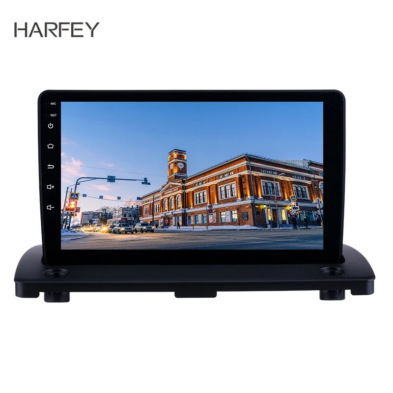 Perfect Harfey Android 8.1 9 inch HD Touchscreen Radio for Volvo XC90 2004-2014 GPS Navigation WIFI Steering Wheeel Control DVR OBD2 0