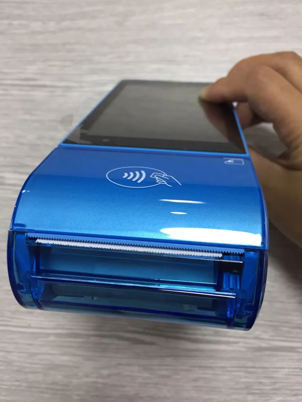 SENMON 5," портативный Android Мобильный Мини POS терминал с NFC Card Reader Wi Fi терминал принтера