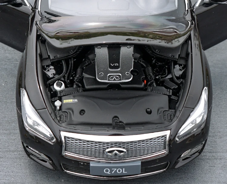 Изысканный подарок 1:18 Infiniti Q70L сплав модель автомобиля, высокая имитация литого металла Расширенная Коллекция Модель