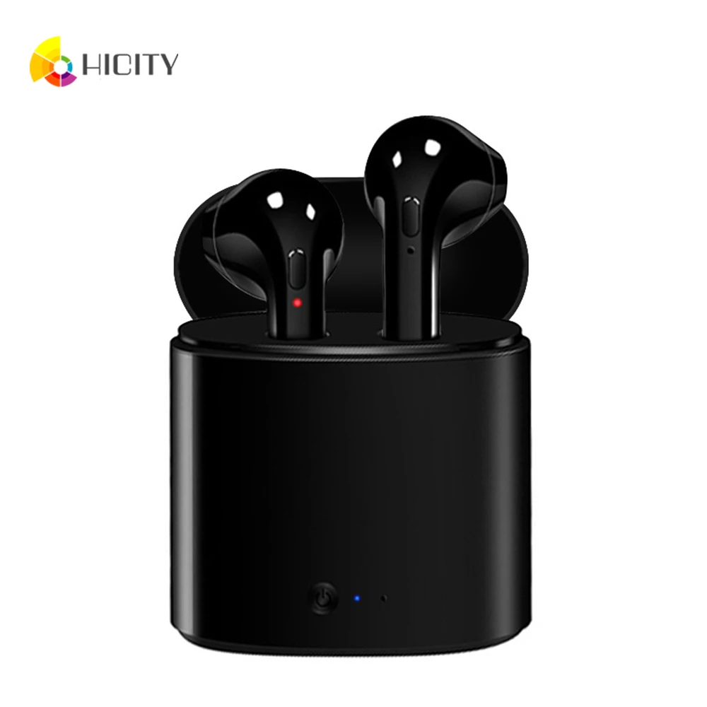 

i7s TWS Wireless Earphones with Mic Mini Bluetooth Headsets HD Stereo Twins True Wireless Earbuds with Charging Box auriculares