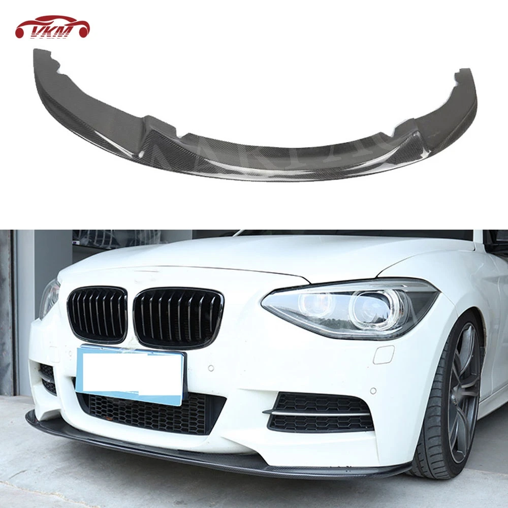 Передняя губа сплиттер фартук спойлер для хэтчбеков BMW серий 1 F20 M135i M Sport 2012 2015 3D