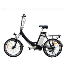 36v 250w Electric Bike With Brushless Electric Wheel Lithium Battery in frame Standard Type foldable Electric
