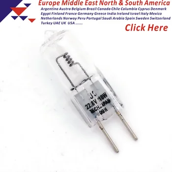 

DN-39311 CZ905-22 22.8V 110W JC 22.8V110W G6.35 halogen bulb Berchtold C450 C452 Kenswick surgical lights lamp Free Shipping