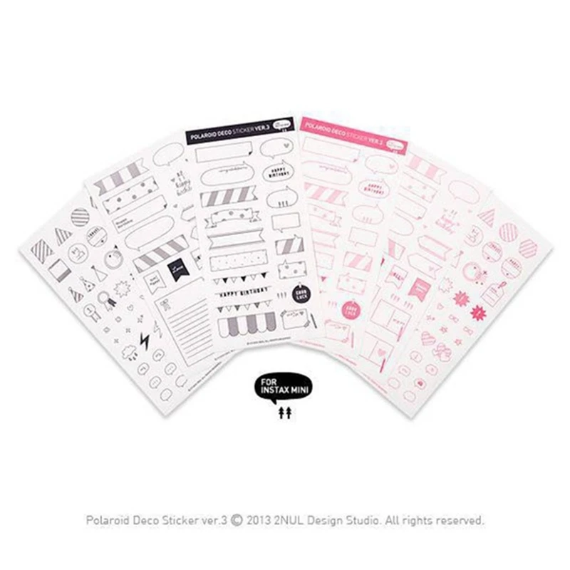 

Post-it notes - creative message notes, cartoon notes, decorative stickers, for postcard messages, etc. 2 packs / set LF03-298