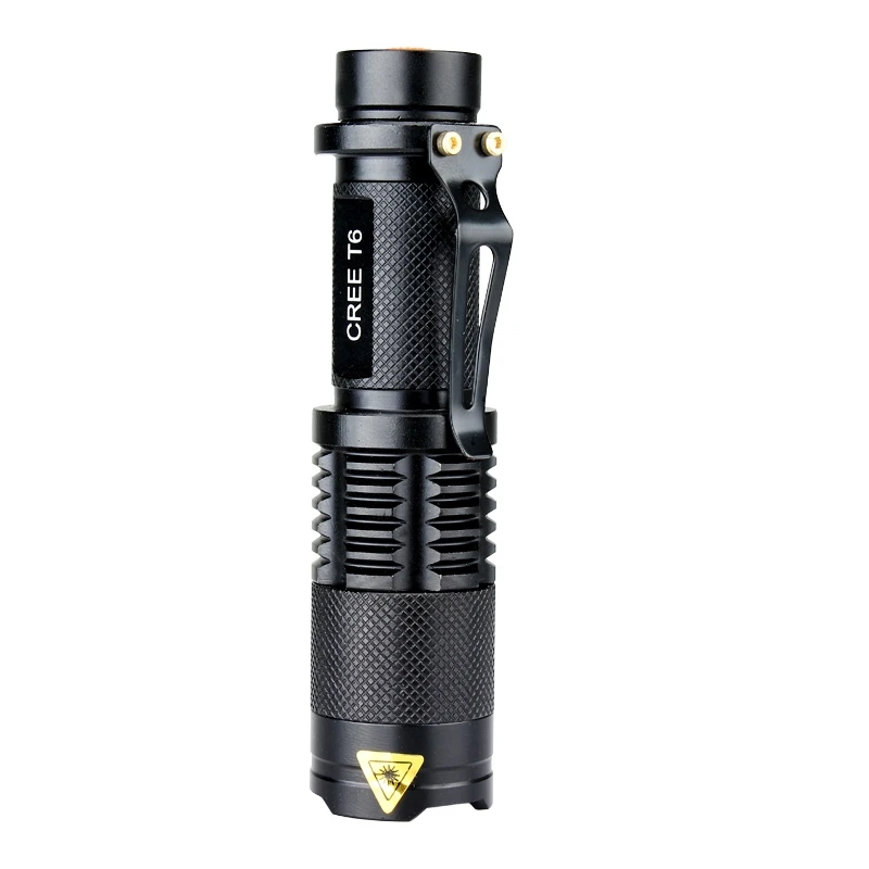Hot 3 Modes CREE XM-L T6 LED Flashlight 3000 Lumens Adjustable Focus Torch For 18650 Battery
