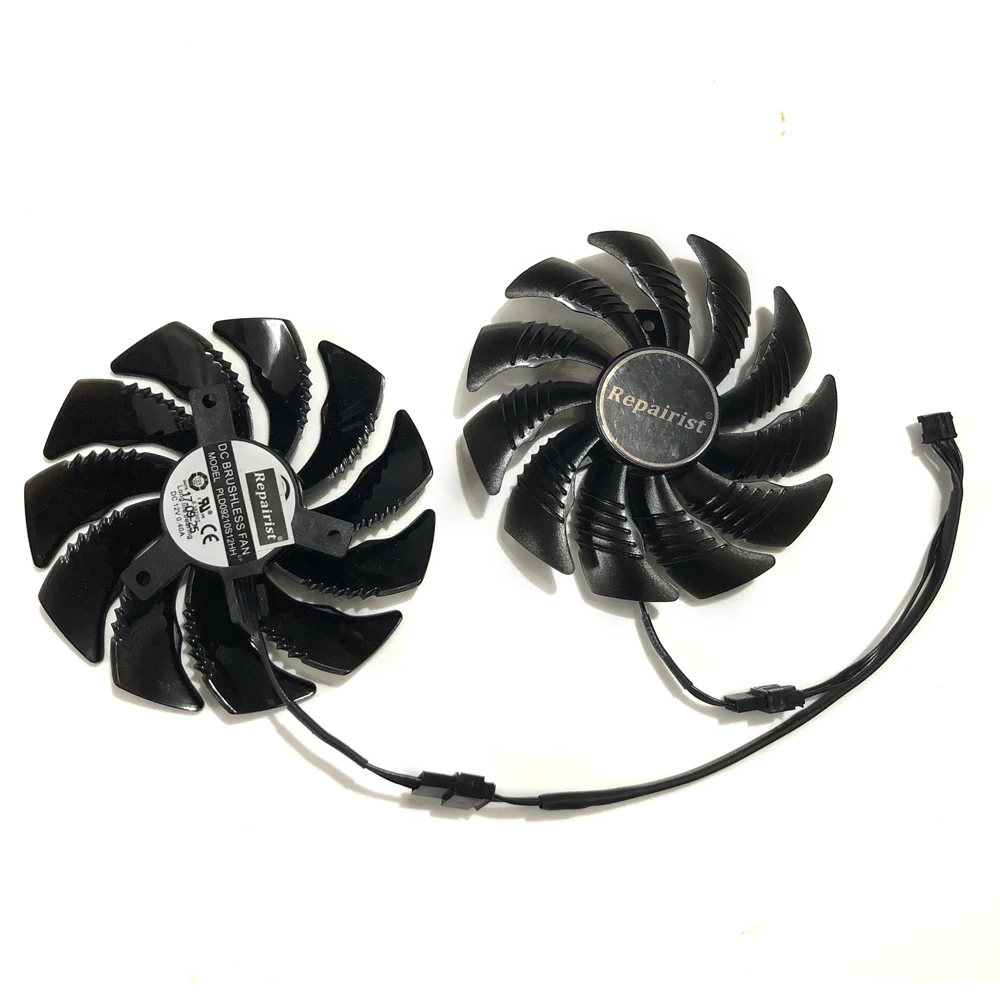Plds12hh 87mm Graphics Card Fan Gpu Cooler For Geforce Gigabyte Gtx 1070 Gtx1070ti Windforce Card As Replacement Aliexpress Computer Office