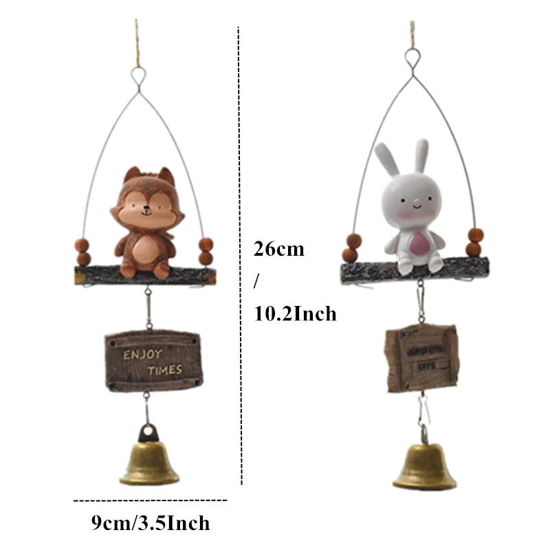 Fox Rabbit Wind Chimes (30)