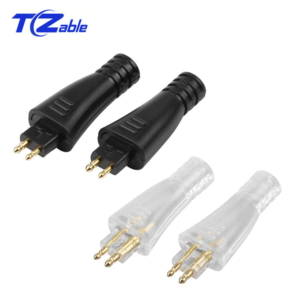 1pair Earphone Pin Jack DIY Audio Connector Adapter For FOSTEX TH900 MKII MK2 LN006026 Audio Plug Conectores Headphone Adapter