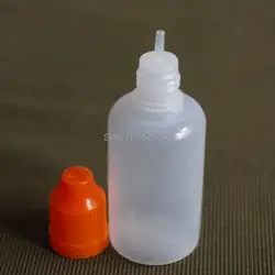 PE 50 мл пластиковый игловой флакон-капельница Бутылочки для электронных сигарет эго с защитой от детей кепки пустая бутылка 2500 шт./лот