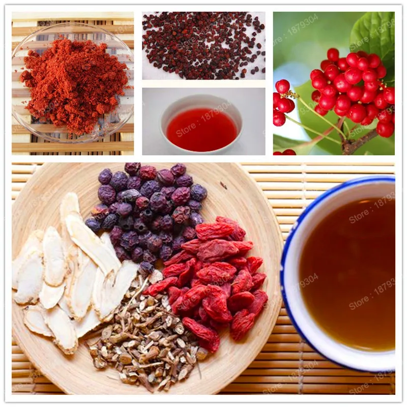 

Chinese herbal Schisandra plant bonsai medicinal fruit healthy organic Schisandra Chinensis flores potted in garden home 300pcs/