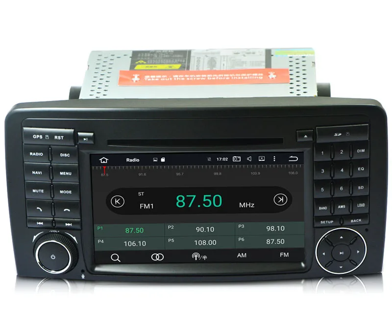 Cheap COIKA 7" Android 9.0 Octa Core Car GPS Navi For Mercedes-Benz W251 R280 R300 R320 R350 R500 Multimedia WIFI  4G RAM 4