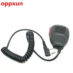 OPPXUN PTT Красный клавиатуры Профессиональный удобно для Kenwood TK3107 TK3207 Baofeng CB радио BF-F8 + UV 5R UV-5X GT-3 GT-3TP радио