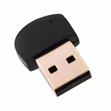 Mini Drive USB Bluetooth v4.2 Adaptador Sem Fio de Áudio Transmissor Dongle USB microfone Embutido para