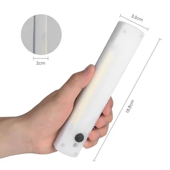 

Working Night Light Lamp COB Wireless Cabinet 5W For Home Kitchen Corridor Wardrobe HVR88