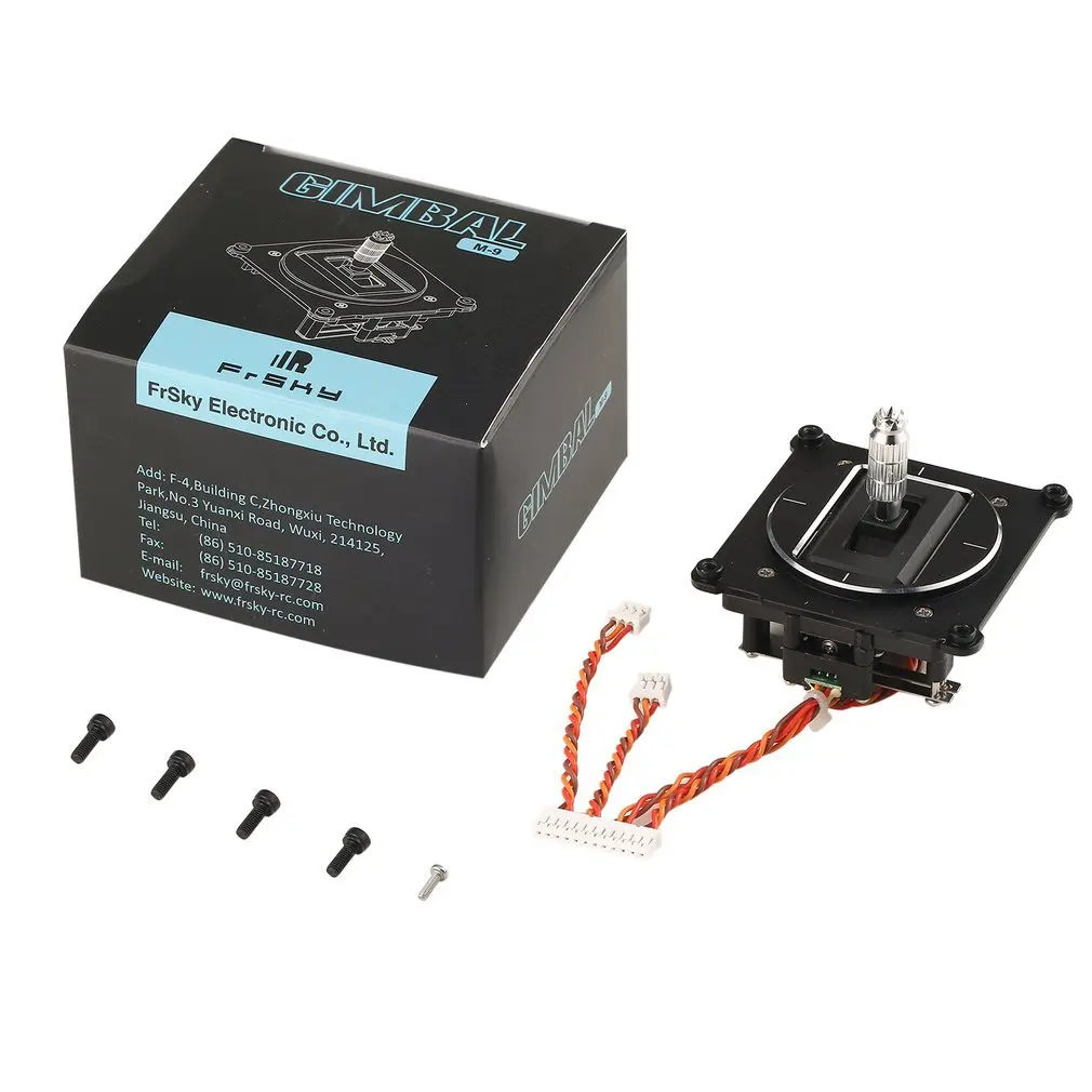 

FrSky M9 Sensor Joystick Hall Sensor 4 Ball-bearing Gimbal Adjustable Tension