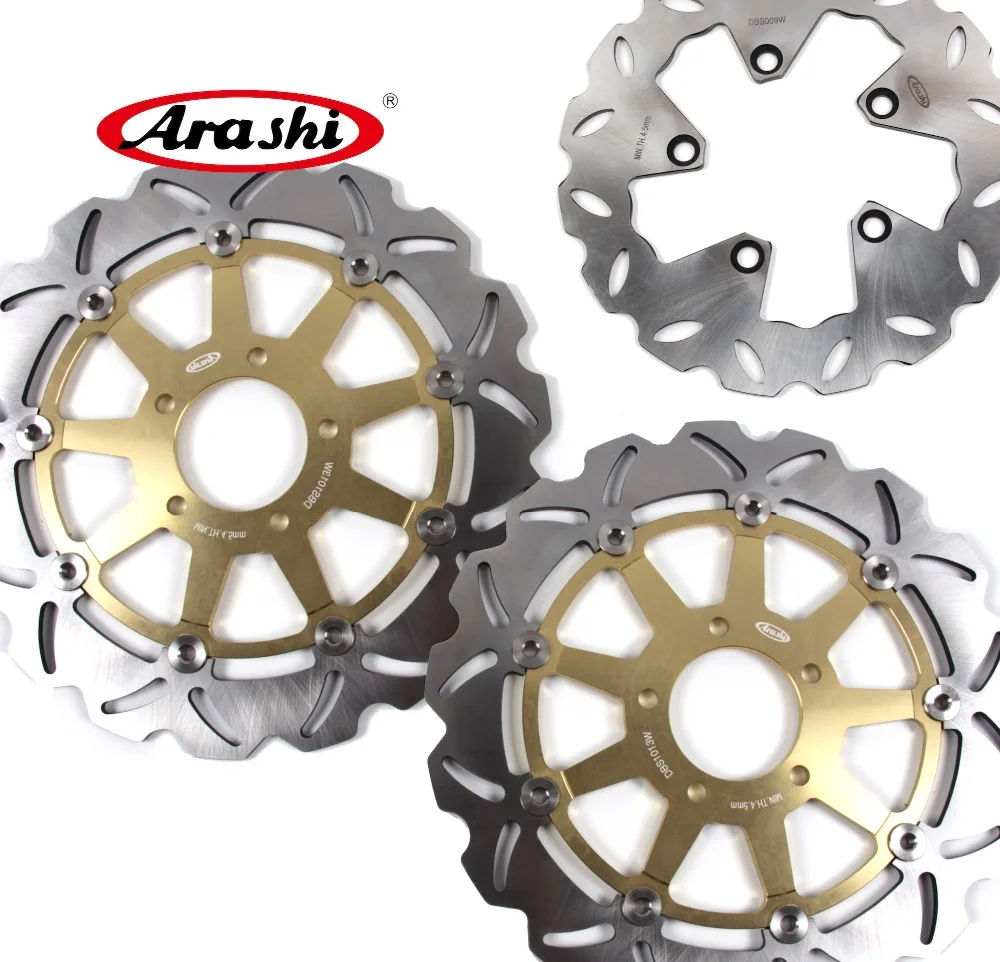 

ARASHI For SUZUKI GSXR1300 HAYABUSA GSX-R1300 HAYABUSA 1999-2007 GSXR 1300 CNC Front Rear Brake Rotors Brake Disc