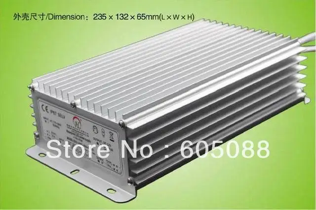 200 w DC12v Выход водонепроницаемый Светодиодный источник питания для AC90-130V входное напряжение светодиодные светильники, в Китае(стандарты CE, по ограничению на использование опасных материалов в производстве/SAA, 10 шт./лот Горячая распродажа