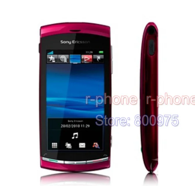 Оригинальный мобильный телефон Sony Ericsson Vivaz U5i U5 3G Wifi GPS 8MP GSM WCDMA разблокированный