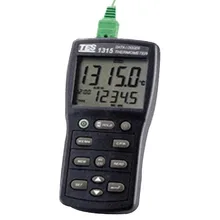 TES-1315 lcd K.J.E.T.R.S.N. Термометр регистрации данных двойной ввод данных