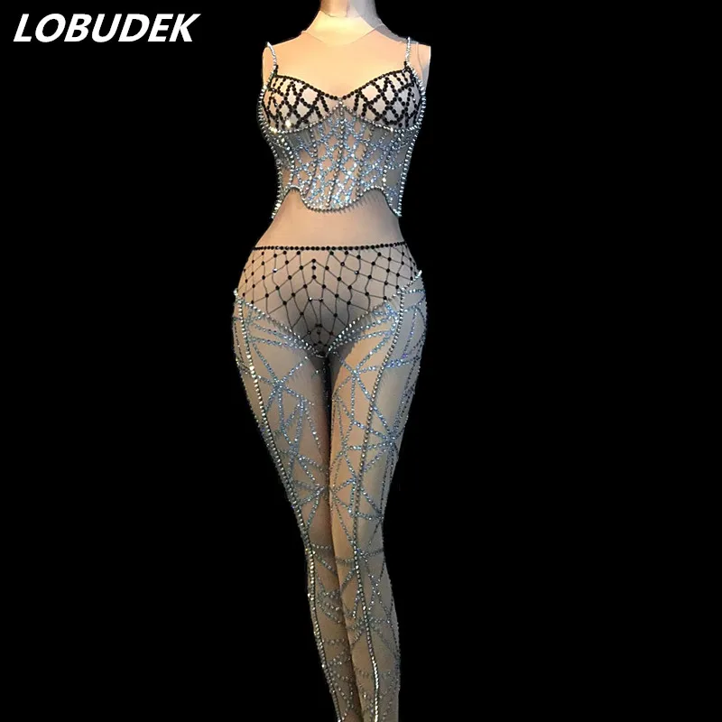 black bling jumpsuit
