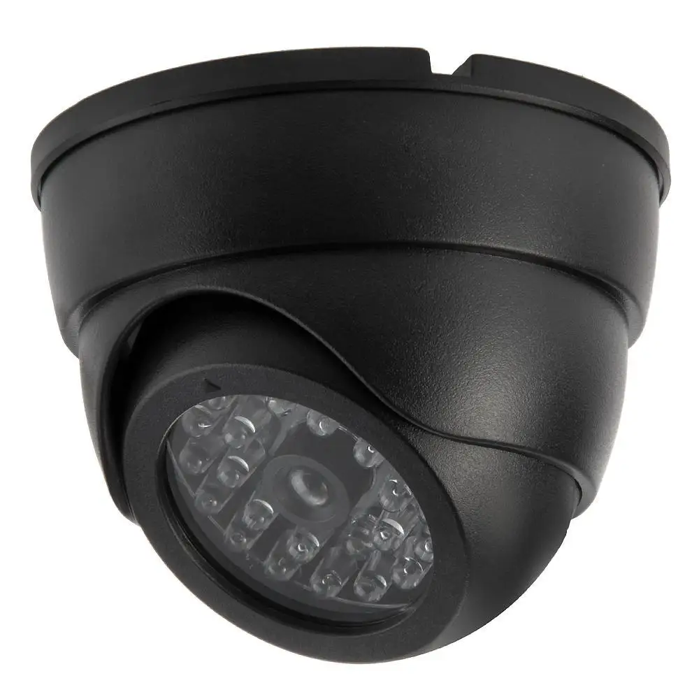 LED Flashing Dome Security Camera Surveillance Waterproof