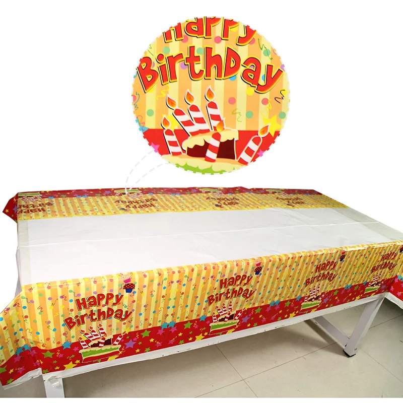 Baby Birthday Party Decoration Children Happy Birthday Disposable