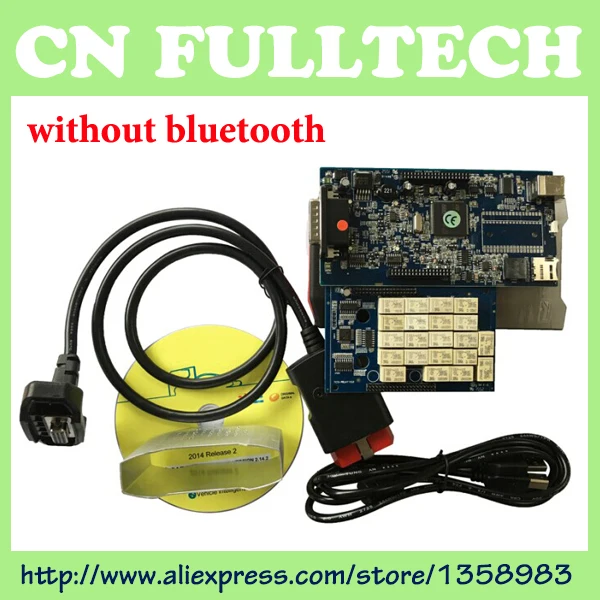 

(5pcs/lot) 2015.R3/2014.2 Software TCS CDP PRO Without Bluetooth For Cars & Trucks 3 IN 1 + Carton Box by DHL Shipping