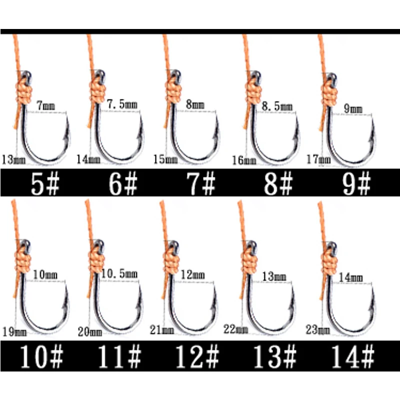 6pcs/set High Carbon Steel Swivel Fishhooks with 5 Small Hook Rigs Swivel Fishing Tackle Lures Pesca Baits String Hook Accessori