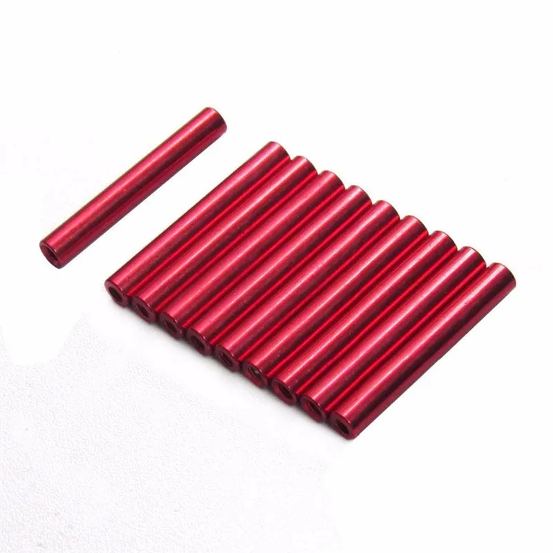 

10pcs M3 Aluminum Pillar Spacer 35mm OD5mm Aluminium Column Red Pillar for RC Quadcopter Multicopter FPV Accessories
