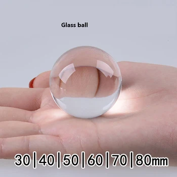 

1pcs/lot High precision 100mm Solid transparent glass bead uesd for Laboratory prevent the splash