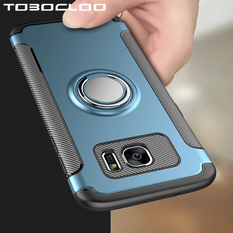 

Tobocloo Heavy Duty Armor Case For Samsung Galaxy S7 edge S8 S9 Plus Note 8 J3 J5 J7 2017 J2 Prime 2016 Car Holder Stand Cases