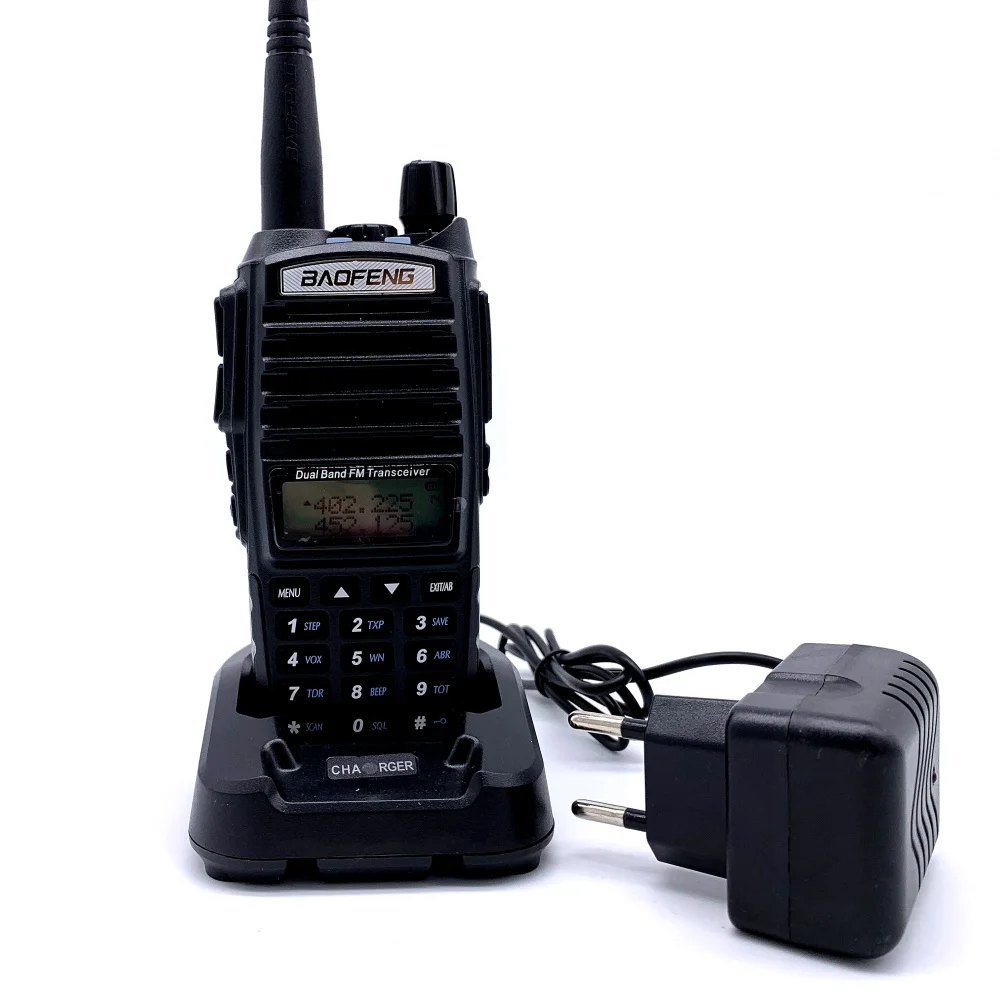 6 шт высокое Dual Band 8 Вт иди и болтай Walkie Talkie Baofeng UV 82 домофон 128CH Портативный Ham Радио