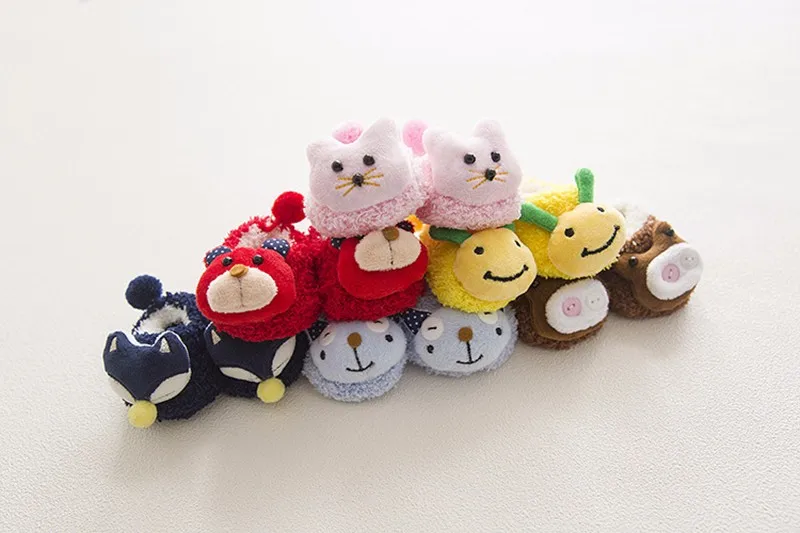 New Baby Sock Coral Infant Socks Winter Creative Girl Sock 3D Cartoon Newborn Accessories Autumn Boys Product Warm Toddler Props (2)