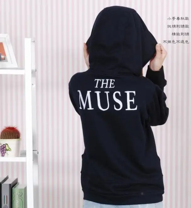 

New Arrival Hoody Jackets Anime Daomu Note The Muse Hoody Mens Dark Blue Sweatshirt Girls Black Jacket for Unisex