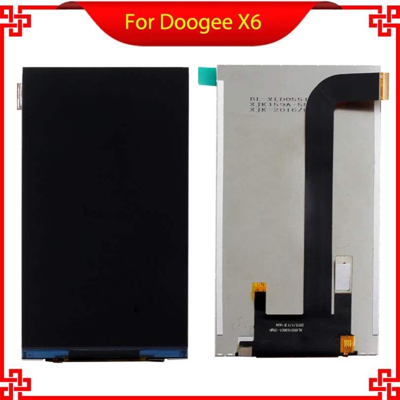 

100% Original Touch screen + LCD display for Doogee X6 MTK6580 Quad Core 5.5" HD 1280x720 Free shipping