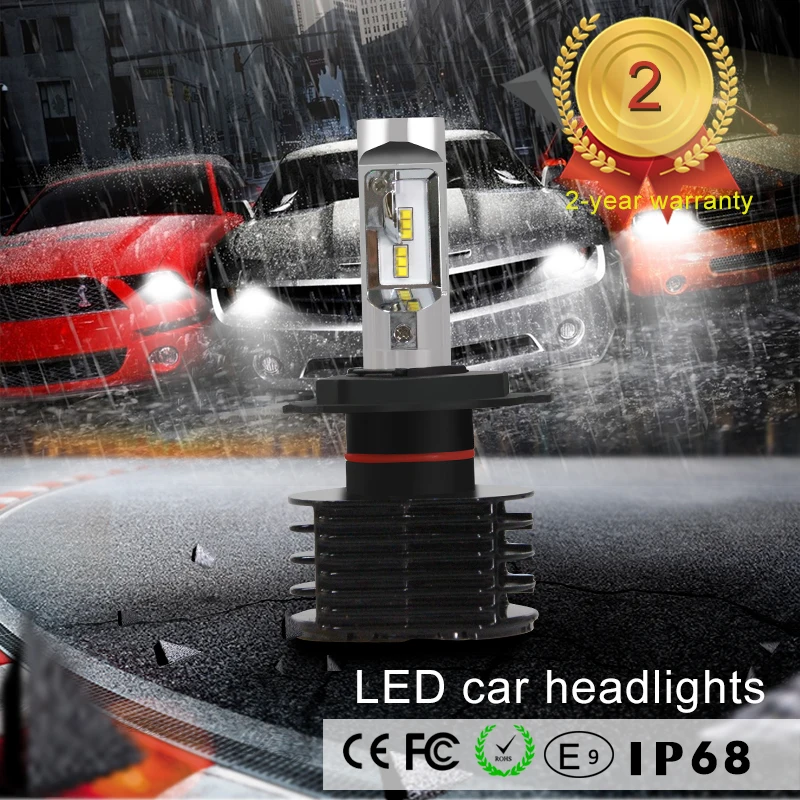 KSEGA High quality high lumen 35w 5000 lumen h4 led