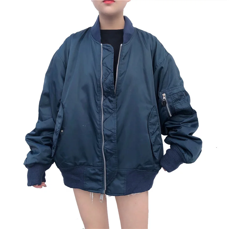 Европейская модель года, Зимняя Толстая теплая куртка свободного кроя, женская зимняя куртка-бомбер размера плюс, женская зимняя куртка - Цвет: AS PICTURE