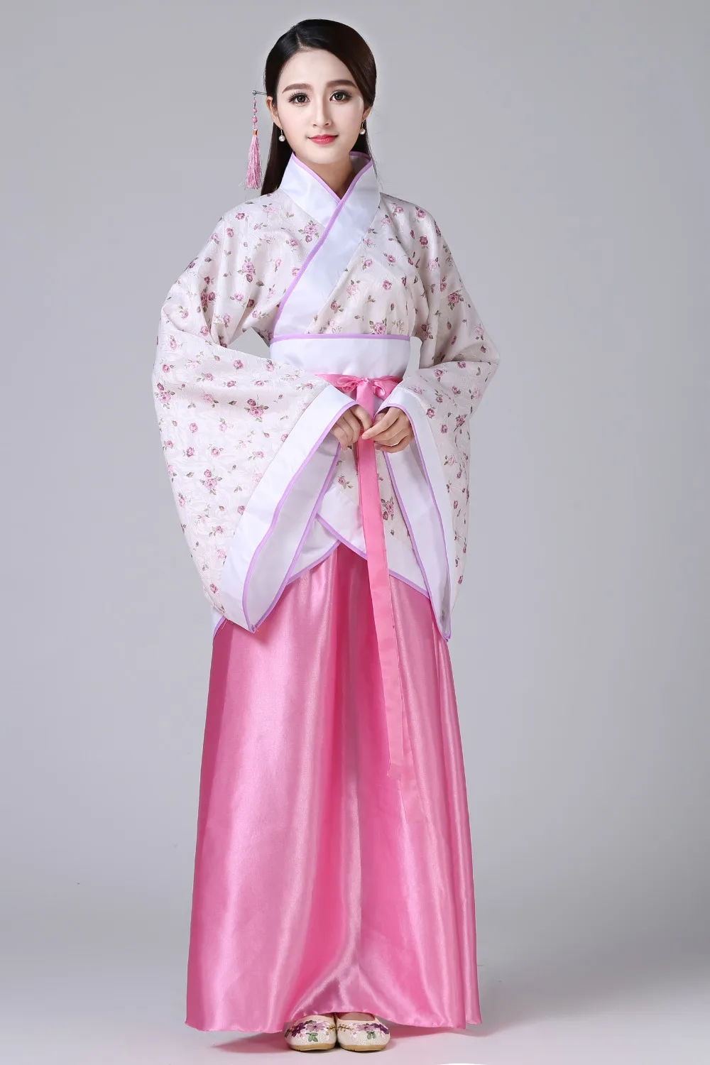 Hanfu Китайский костюм для Для женщин Элегантный древний национальная одежда карнавальный наряд Производительность Костюмы народная этап