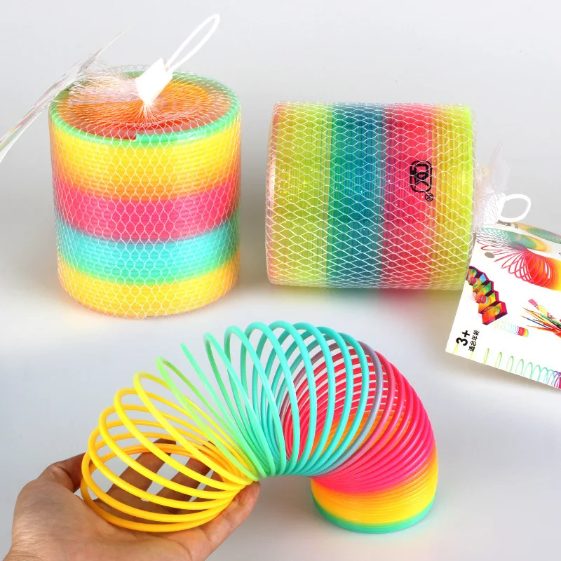 

Large Size Colorful Rainbow Circle Plastic Outdoor Balance Classic Toy Magic Circle Exercise Coordination Toy For Childrens Gift