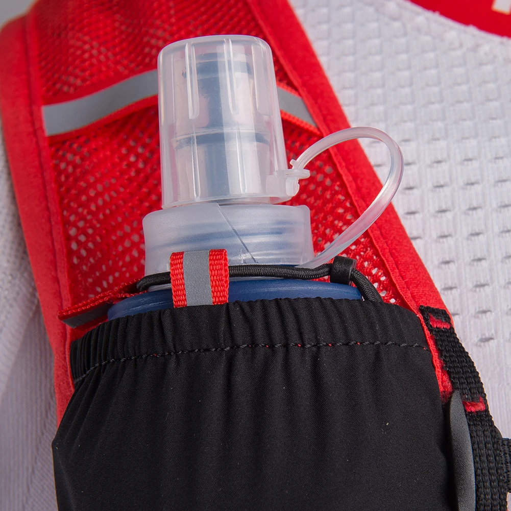 AONIJIE Paquete de hidratación mochila chaleco arnés agua de la vejiga senderismo Camping corriendo maratón carrera escalando 5L - 6