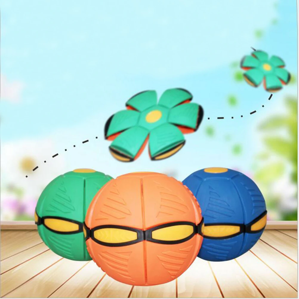 

Flying UFO Flat toy Flying UFO Flat Throw Disc Ball Toy Kid Outdoor Garden Beach Game Throw Disc Ball Toy Fancy Soft