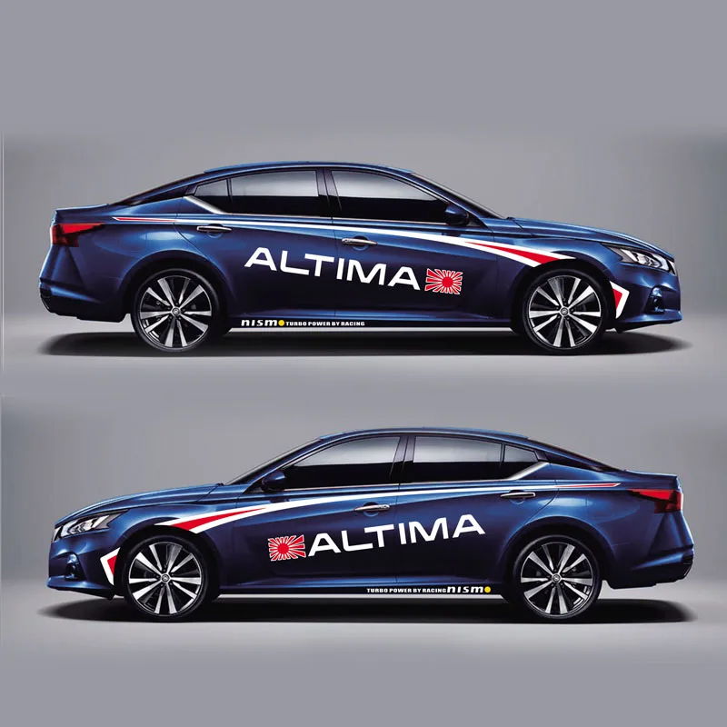 TAIYAO автомобильный Стайлинг спортивный автомобиль наклейка для Nissan ALTIMA Mark Levinson автомобильные аксессуары и наклейки Авто Наклейка - Название цвета: Blue car A