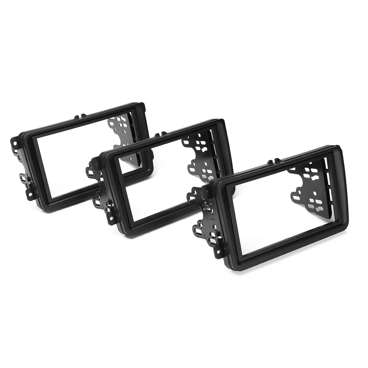 

2 Din Car Radio Fascia Fascias Panel Frame CD DVD Dash Audio Interior for Volkswagen VW Touran Caddy SEAT Skoda Fabia Octavia