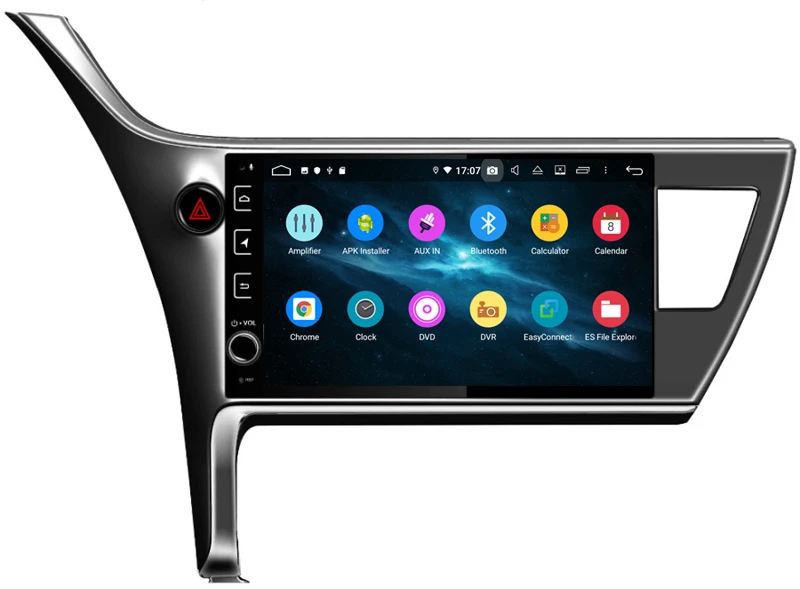 Автомагнитола с gps Навигатором android 9 0 для toyota corolla Innova Crysta left driving 2016